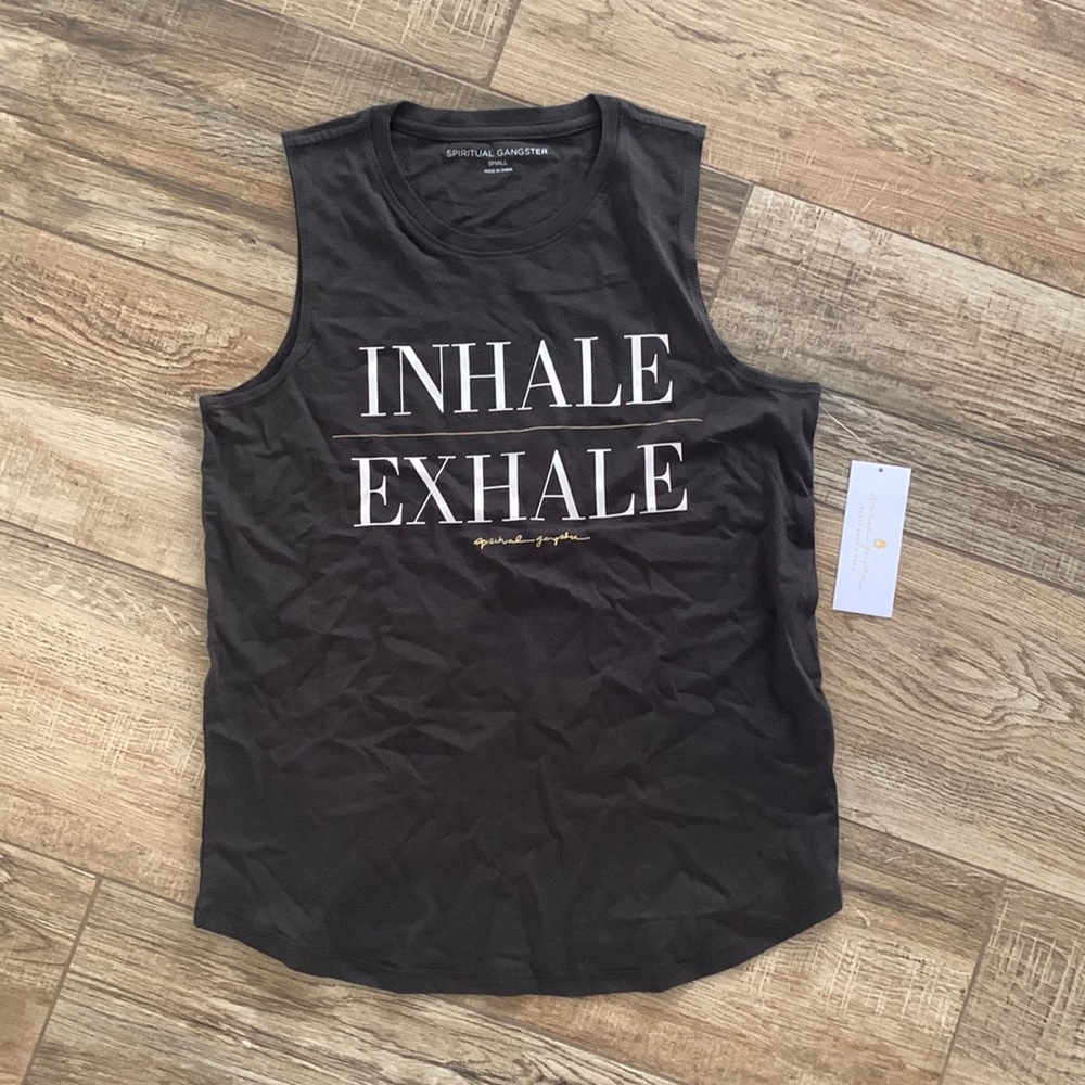 New spiritual gangster yoga tank